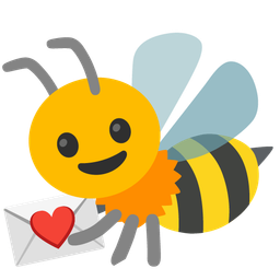 love letter and honeybee