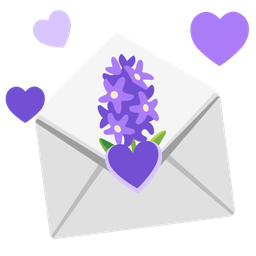 love letter and hyacinth