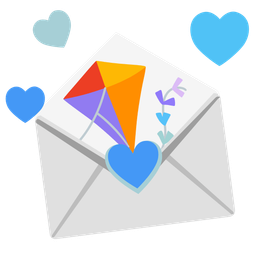 love letter and kite