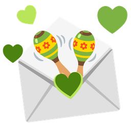 love letter and maracas