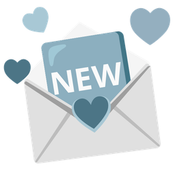 love letter and NEW button