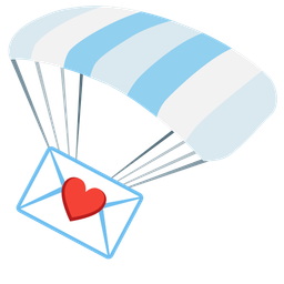 love letter and parachute