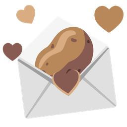 love letter and potato