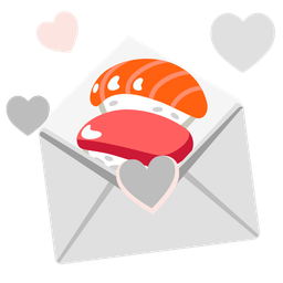 love letter and sushi