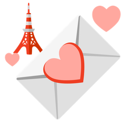 love letter and Tokyo tower