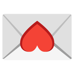 Love letter and Upside-down face