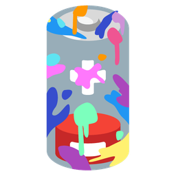 Low battery and Artist palette