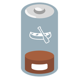 Low battery and Canoe