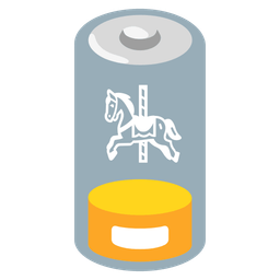 Low battery and Carousel horse