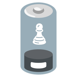Low battery and Chess pawn