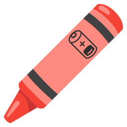 Low battery and Crayon