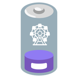 Low battery and Ferris wheel