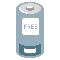 Low battery and FREE button