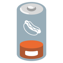 Low battery and Hot dog