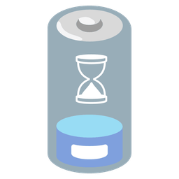 Low battery and Hourglass done