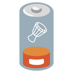 Low battery and Long drum