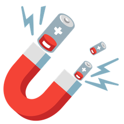 Low battery and Magnet