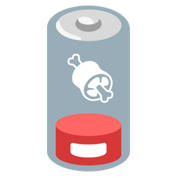 Low battery and Meat on bone