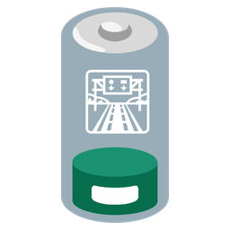 Low battery and Motorway