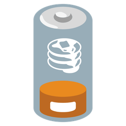 Low battery and Pancakes