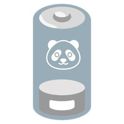 Low battery and Panda