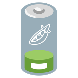 Low battery and Pea pod
