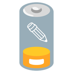 Low battery and Pencil