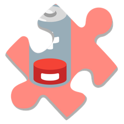 Low battery and Puzzle piece