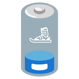 Low battery and Skis
