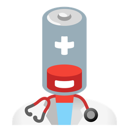 Low battery and Stethoscope