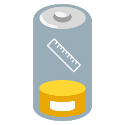 Low battery and Straight ruler