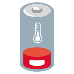 Low battery and Thermometer