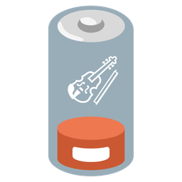 Low battery and Violin