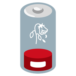 Low battery and Wilted flower