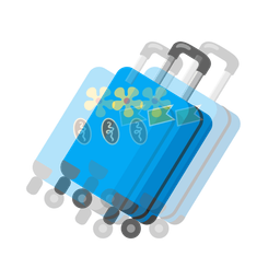 luggage and beating heart