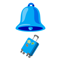 luggage and bell
