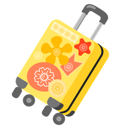 luggage and blossom