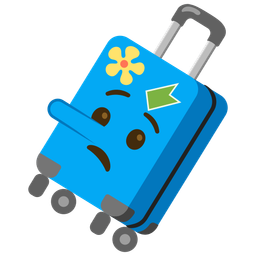 luggage and lying face