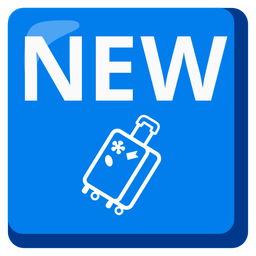 luggage and NEW button