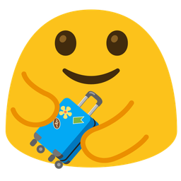 luggage and people hugging