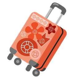 luggage and ring buoy