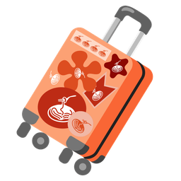 luggage and spaghetti