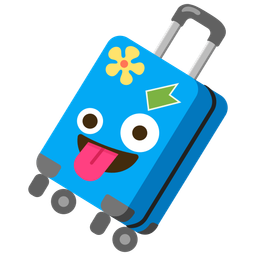 Luggage and Zany face