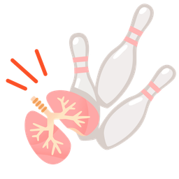 lungs and bowling