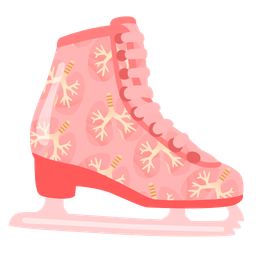 lungs and ice skate
