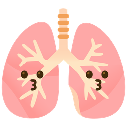 Lungs and Kissing face