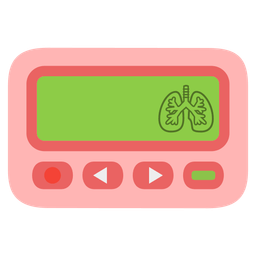 lungs and pager