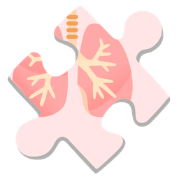 lungs and puzzle piece