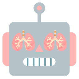 lungs and robot