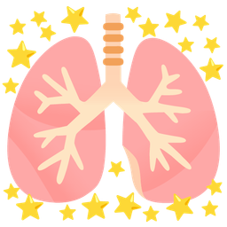 lungs and star